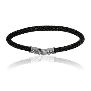 Black stingray bracelet (Unisex)