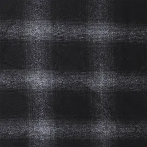 Black/Grey Flannel