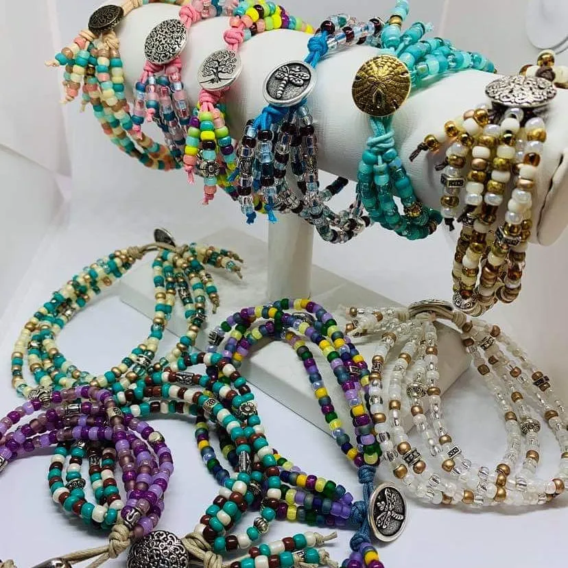 Boho Multi Strand bracelets