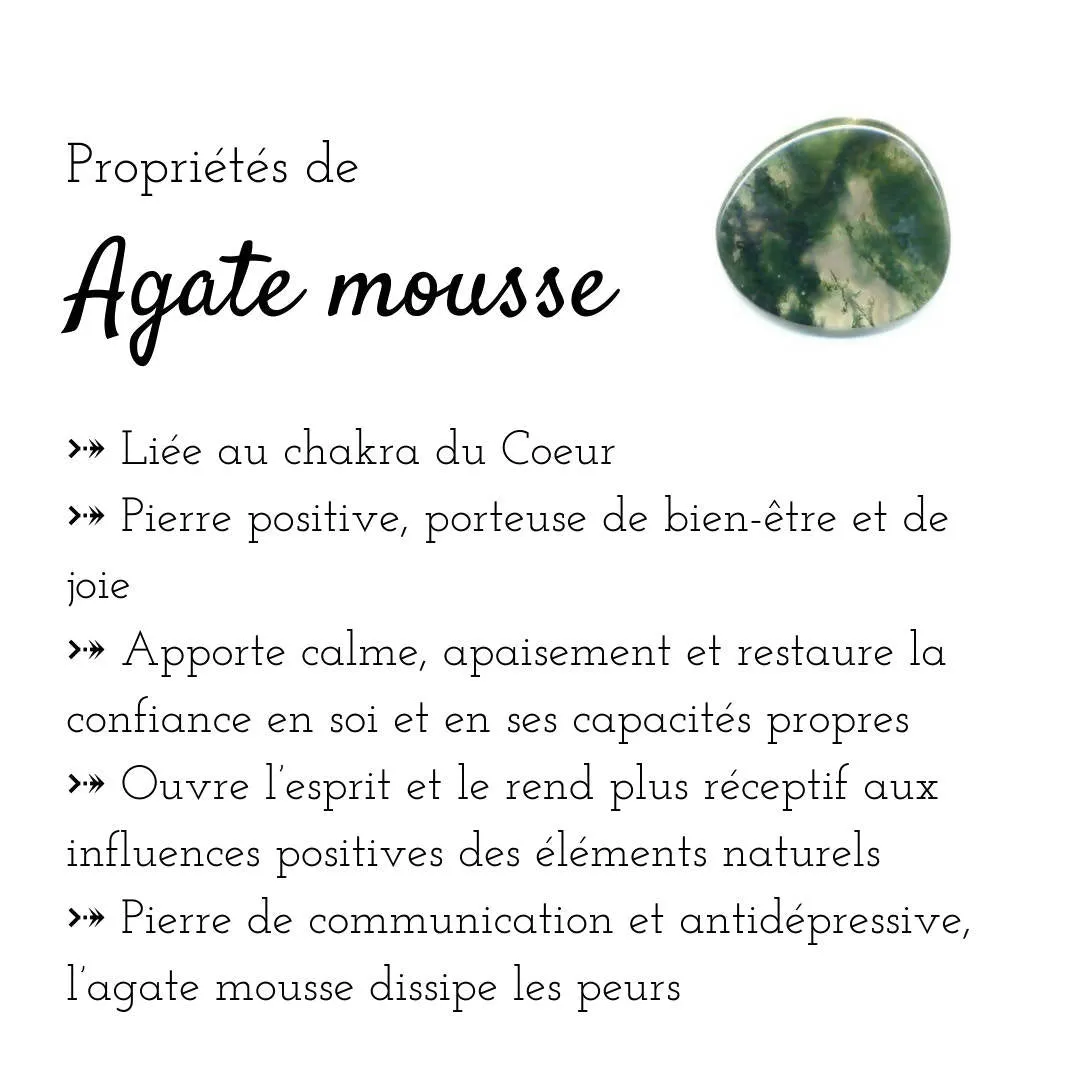Bracelet diffuseur en pierres semi précieuses pour femmes et hommes: agate mousse, pierres de lave et bois wenge