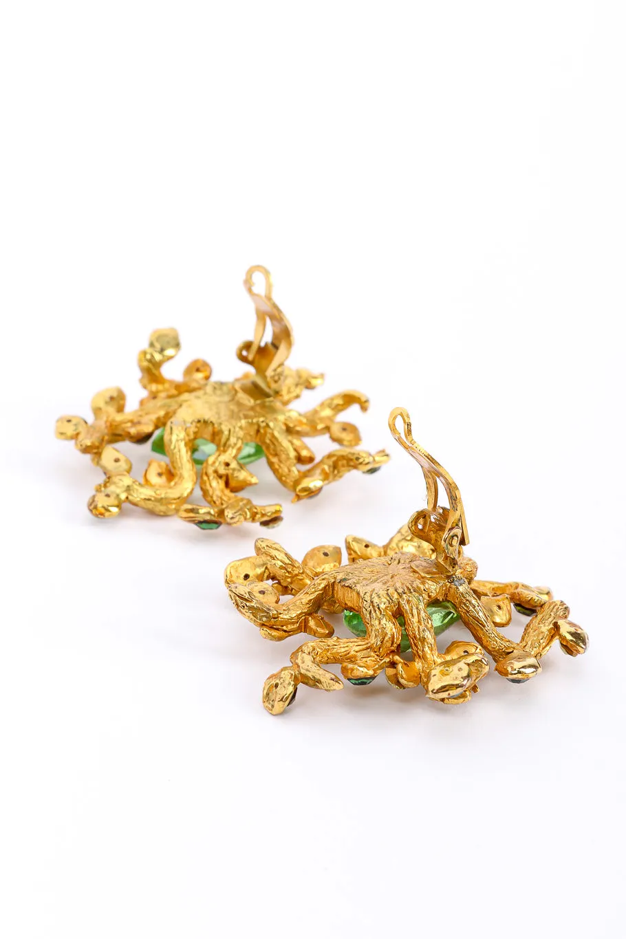 Branch Cluster Crystal Earrings