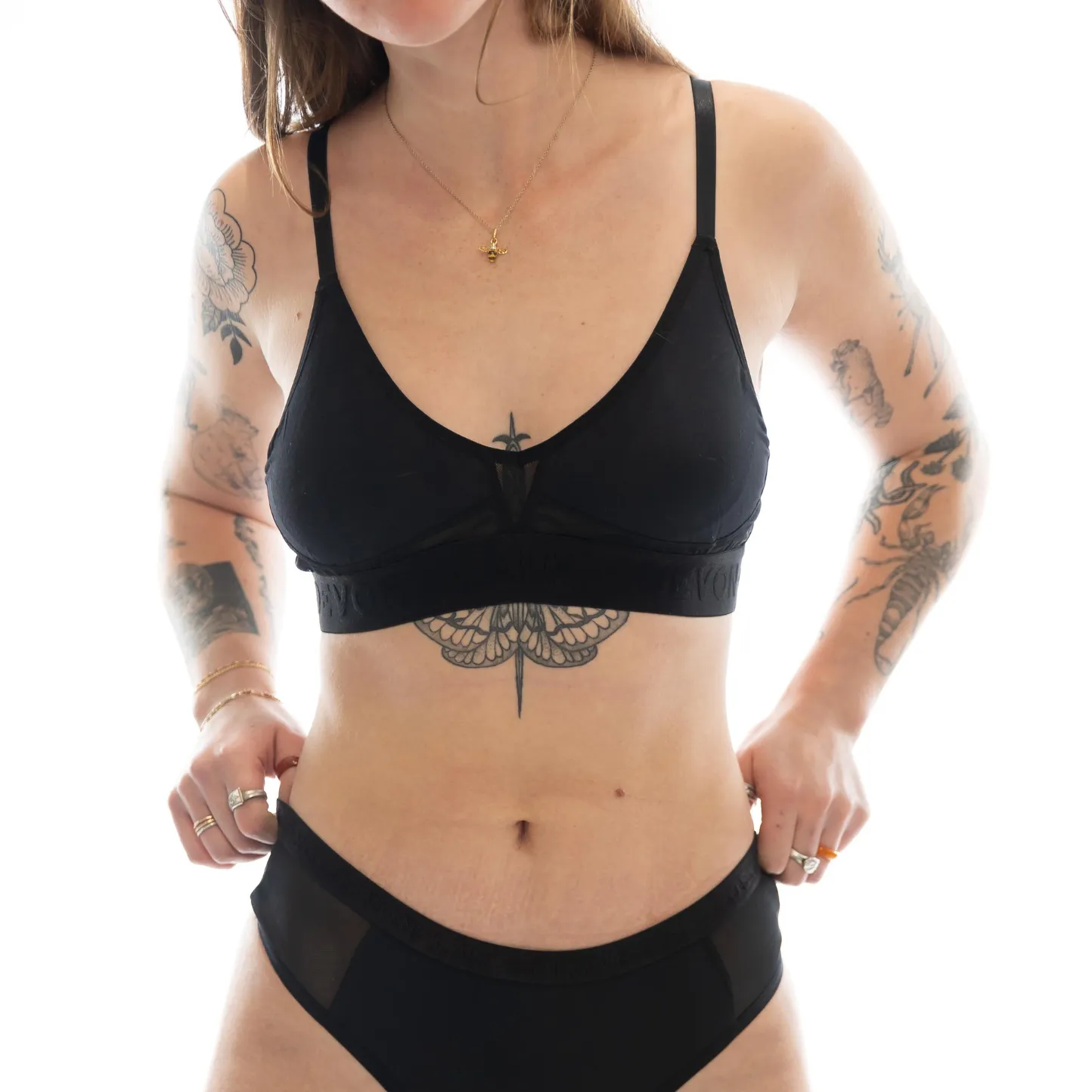 Bria Bralette - Multi-Packs - Obsidian
