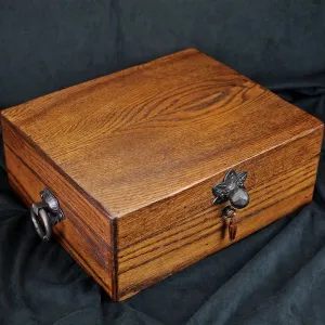 Brizard and Co. The "Royal Oak Collection" Humidor - Golden Oak (60/70 Count)