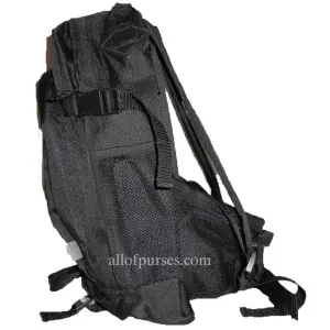 Bungee Black Daypack School Fanny Pack Backpack Sport hiking bag