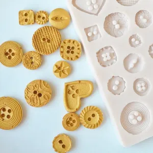 Buttons - Silicone Mold