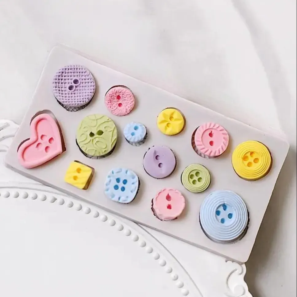 Buttons - Silicone Mold