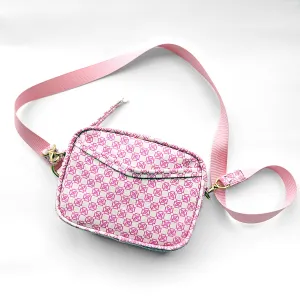Canvas Mini Cubist Crossbody Handbag