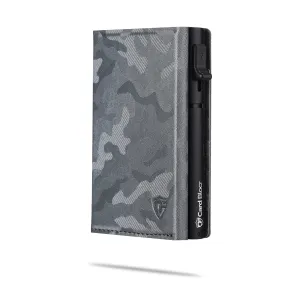 Card Blocr Slim RFID Blocking Credit Card Wallet Gray Camo