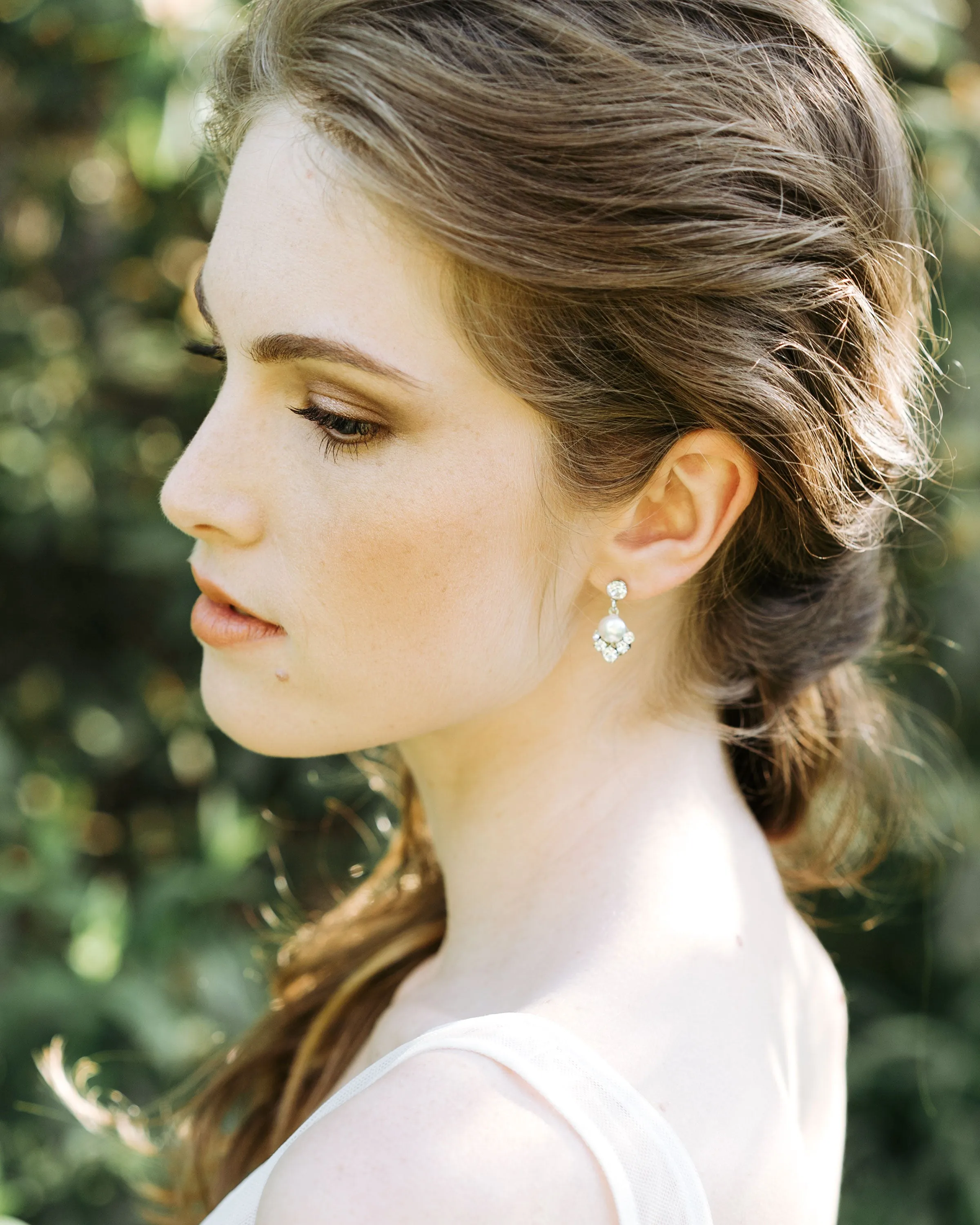 Celestial Pearl Drop Earrings