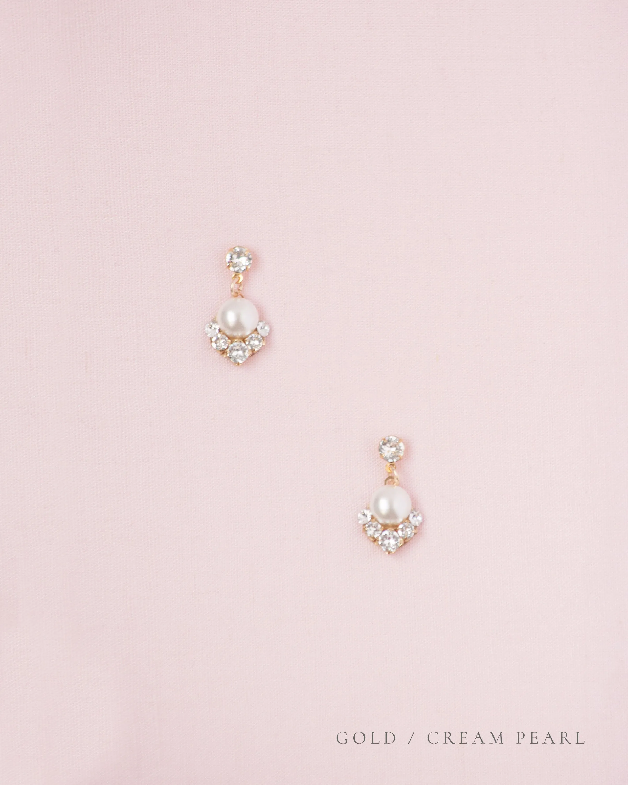 Celestial Pearl Drop Earrings