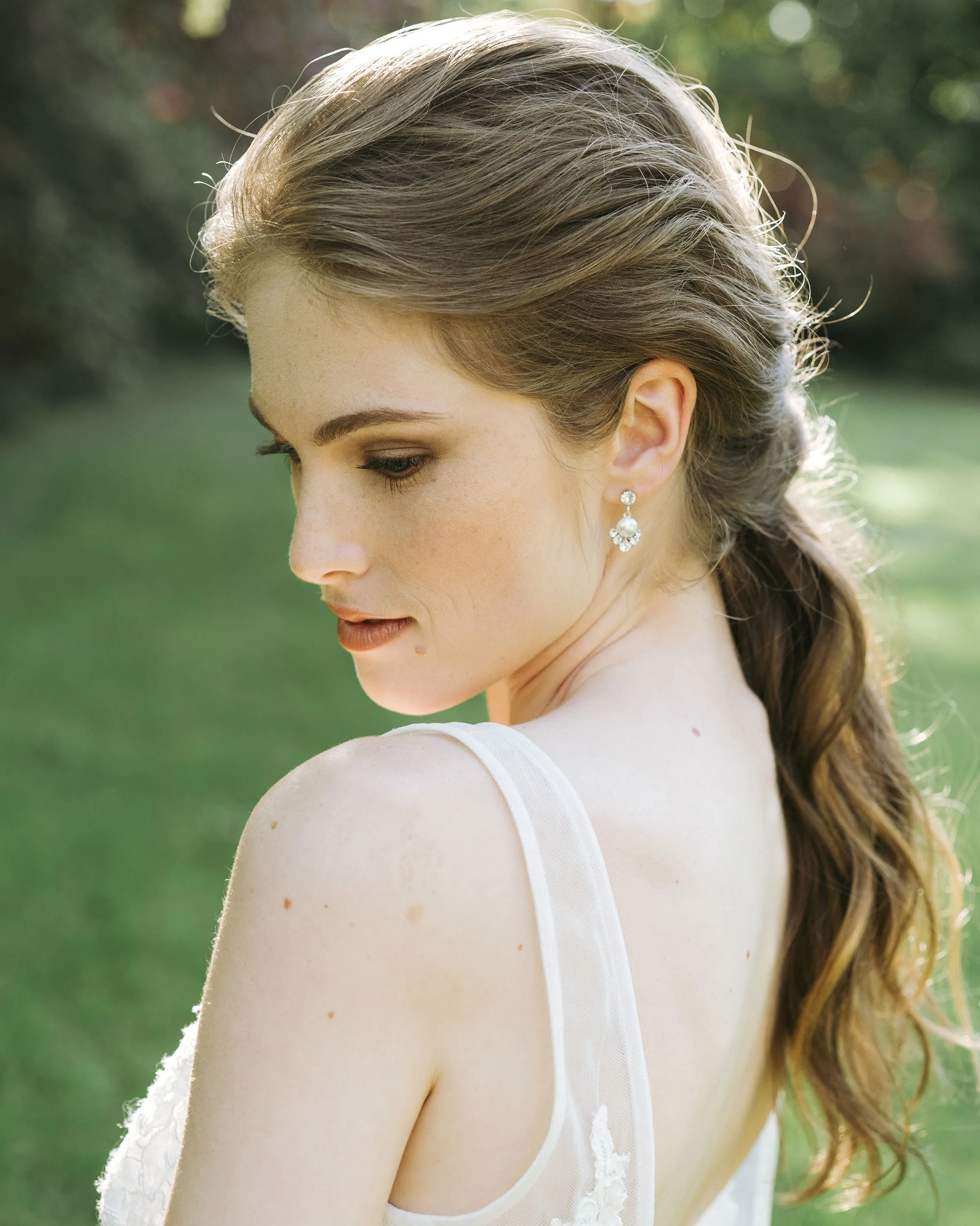 Celestial Pearl Drop Earrings