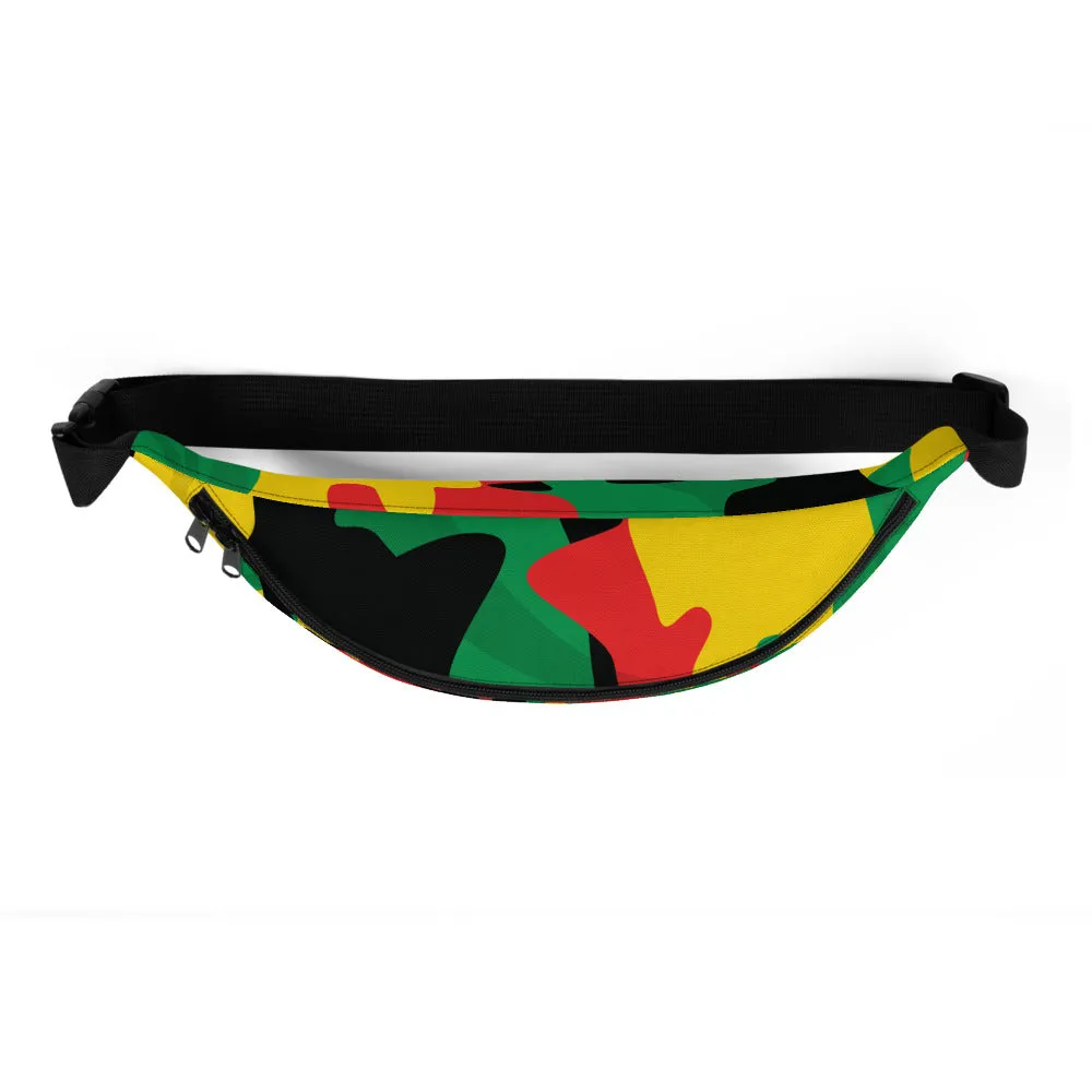 CF&C RASTA CAMO FANNY PACK