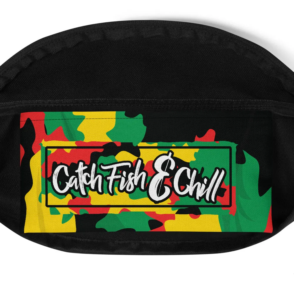 CF&C RASTA CAMO FANNY PACK