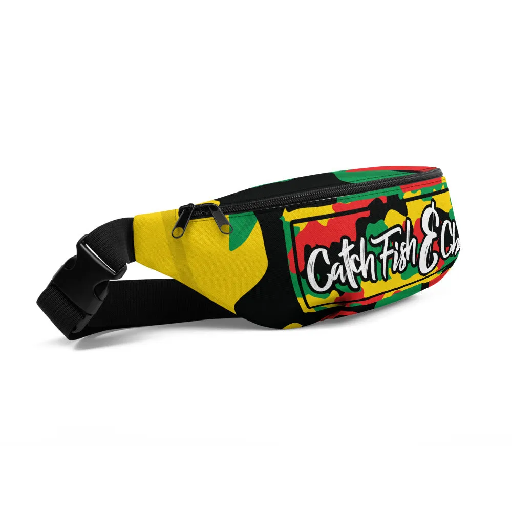 CF&C RASTA CAMO FANNY PACK