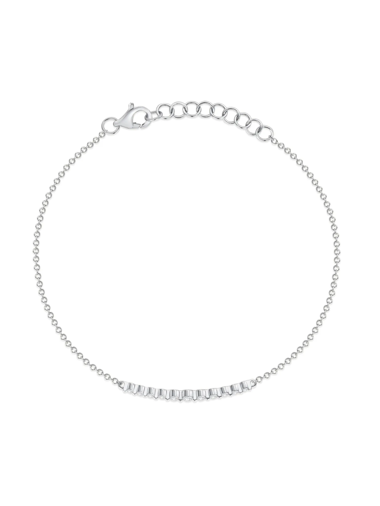 Chasing Diamonds Bracelet 14K