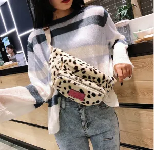ChrissVonne Snow Leopard Fanny Pack