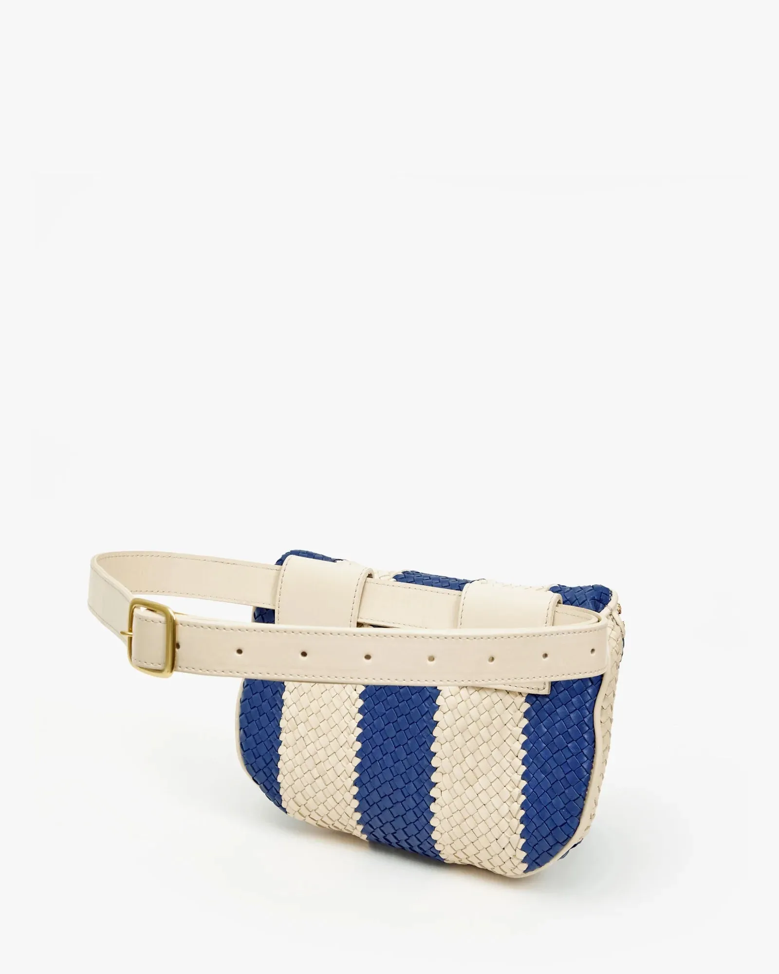 Classic Fanny Pack - Indigo & Cream