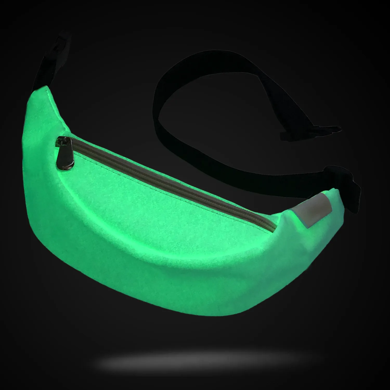 Classic Glow In The Dark Fanny Pack In Iridescent Ice