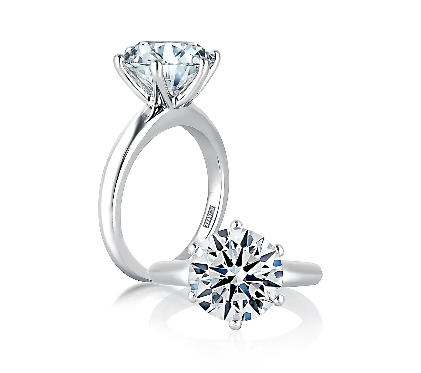 Classic Six Prong Solitaire Engagement Ring