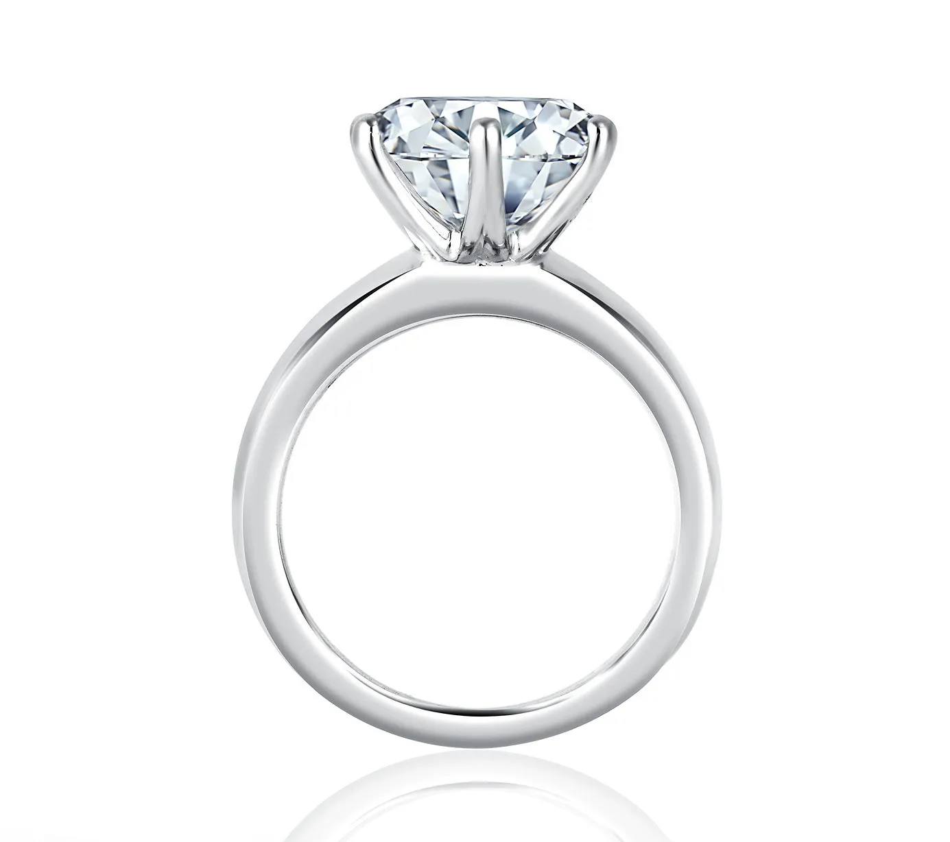 Classic Six Prong Solitaire Engagement Ring