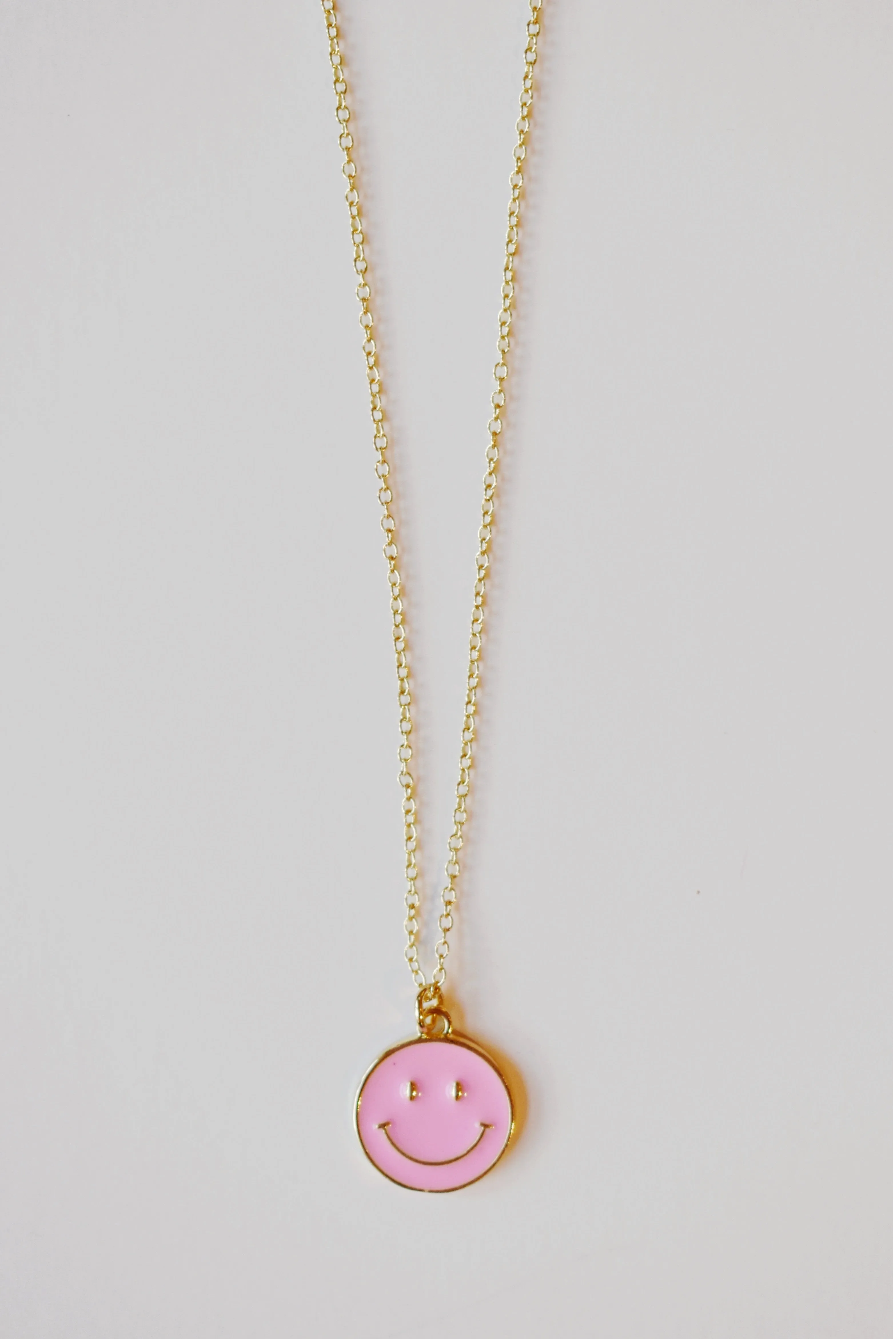 Colorful Smiley Face Necklaces