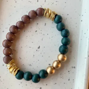 COLORFUL WOODEN BRACELET