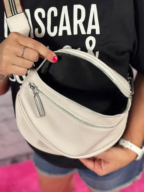 Cream Sling Bag