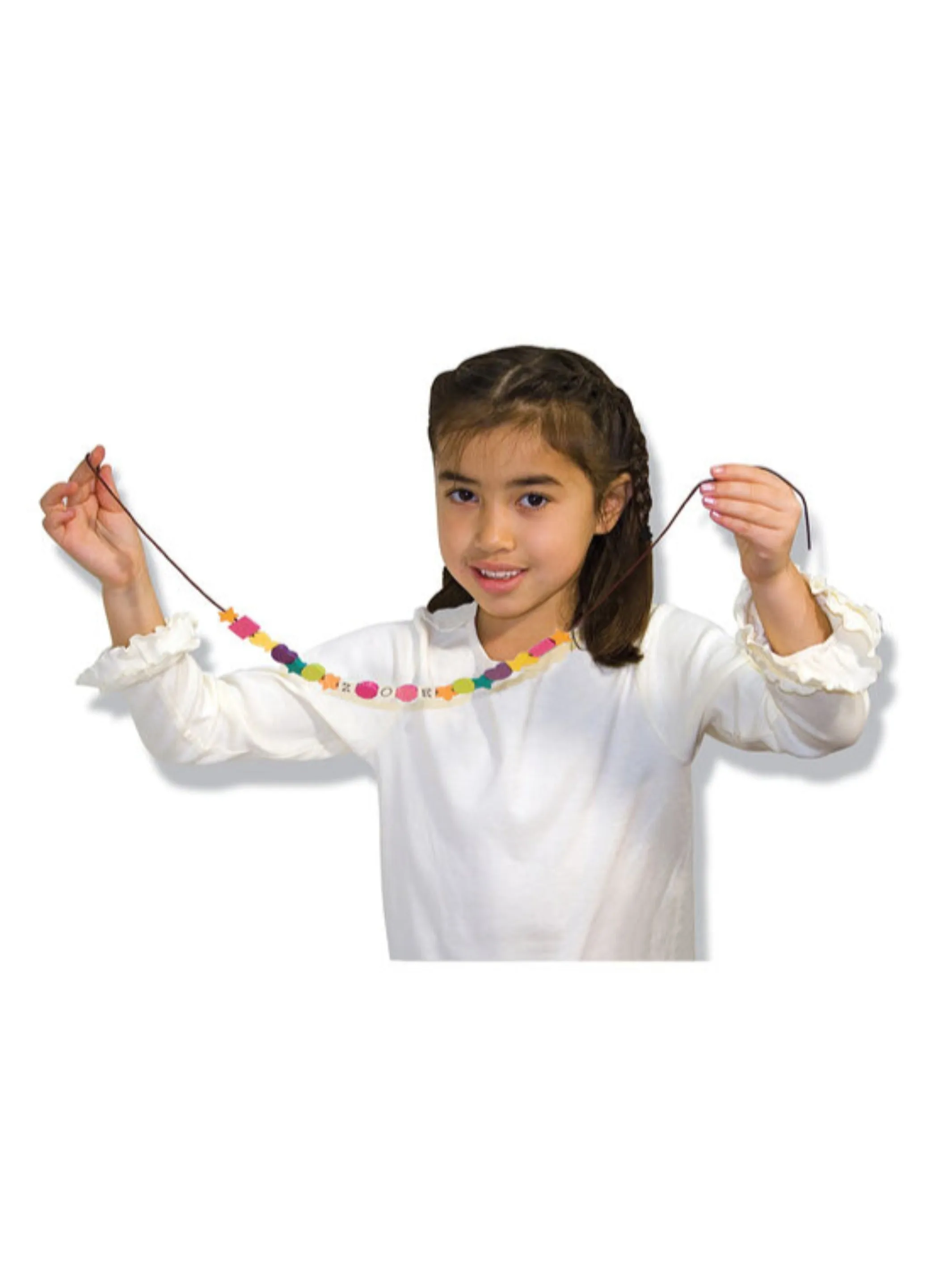 Created by Me! Alphabet Beads Wooden Bead Kit