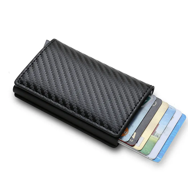 Credit Card Holder, Smart Minimalist Wallet, Men Women's Slim Cardholder, Bank Secure Creditcard Pocket Case