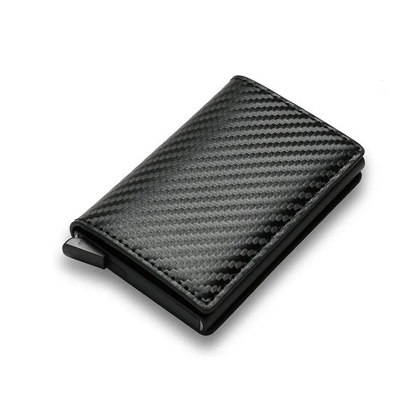 Credit Card Holder, Smart Minimalist Wallet, Men Women's Slim Cardholder, Bank Secure Creditcard Pocket Case