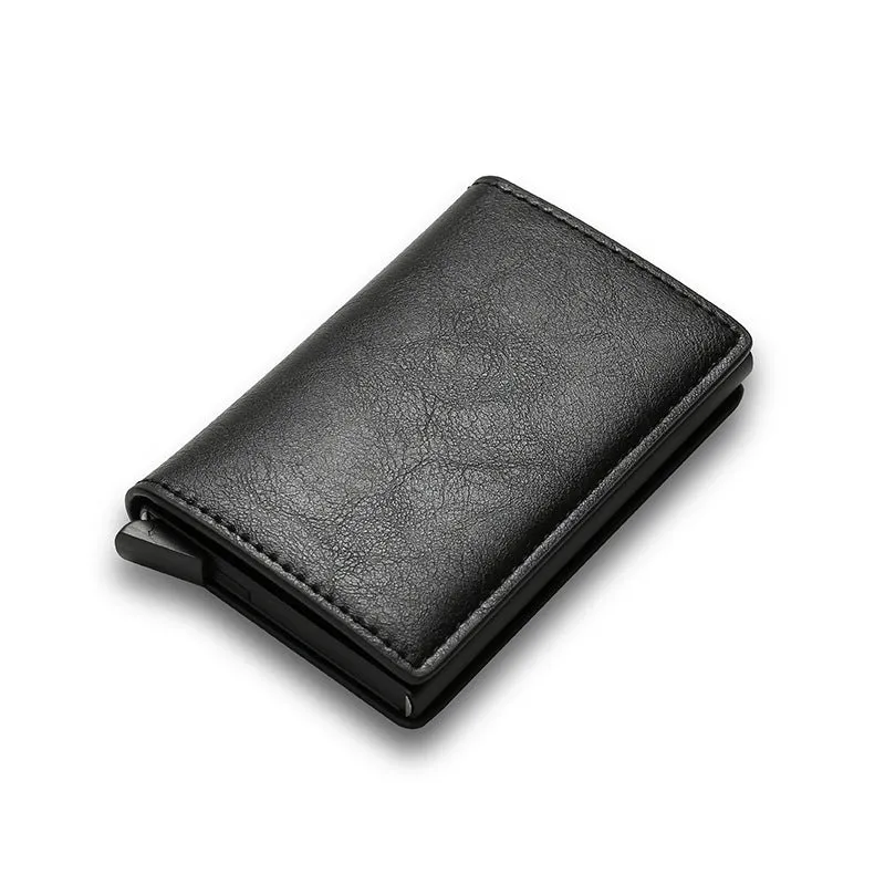 Credit Card Holder, Smart Minimalist Wallet, Men Women's Slim Cardholder, Bank Secure Creditcard Pocket Case