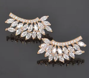 CRYSTAL CLUSTER EARRINGS