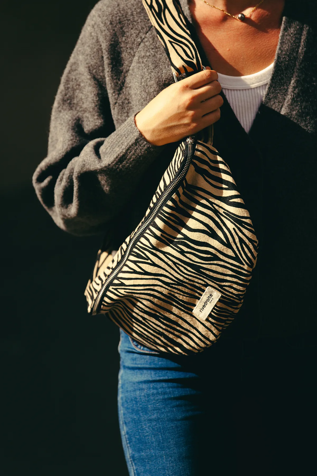 Custine XL Animal Print Belt Bag