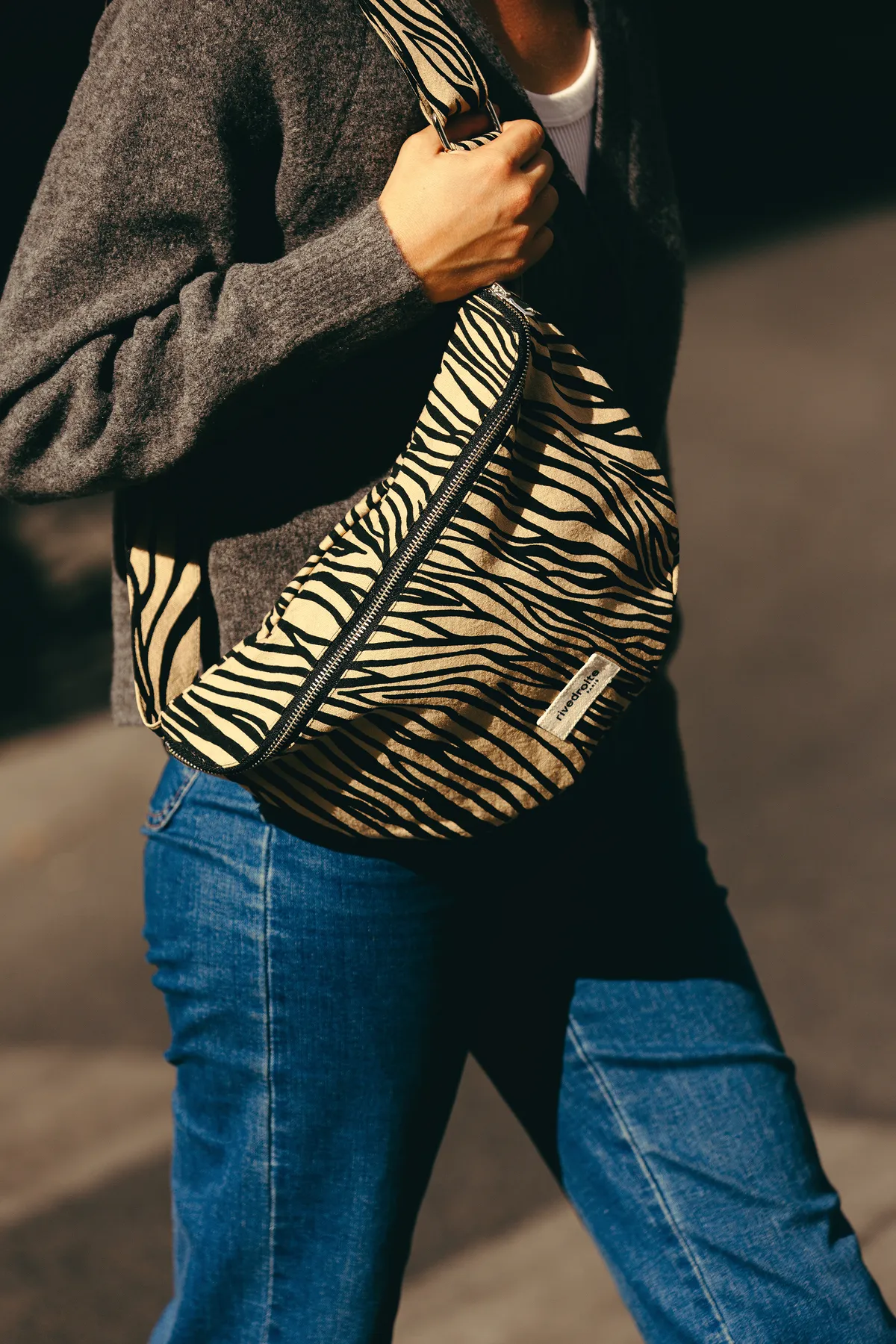 Custine XL Animal Print Belt Bag