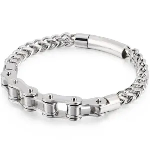 Cycolinks Stainless Steel Cast Metal Bike Chain Bracelet