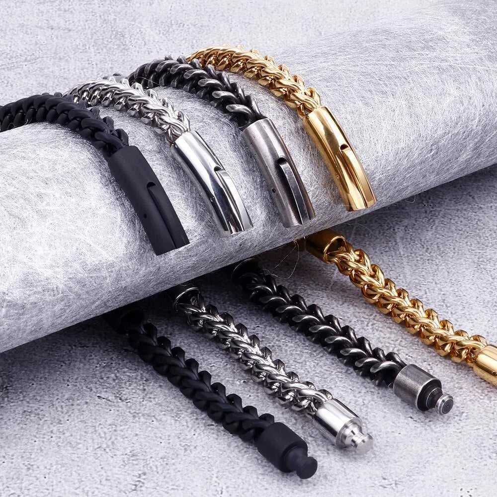 Cycolinks Stainless Steel Cast Metal Bike Chain Bracelet
