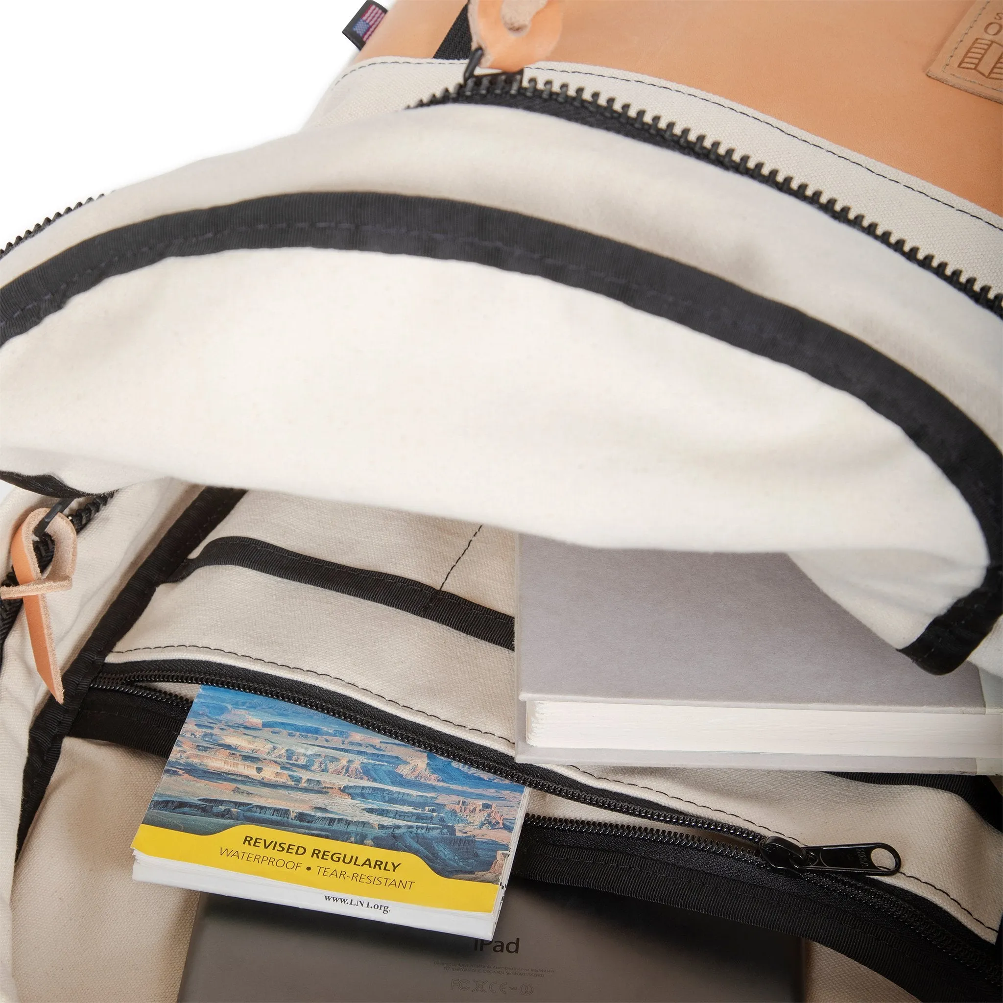 Daypack Heritage Canvas Dark Khaki