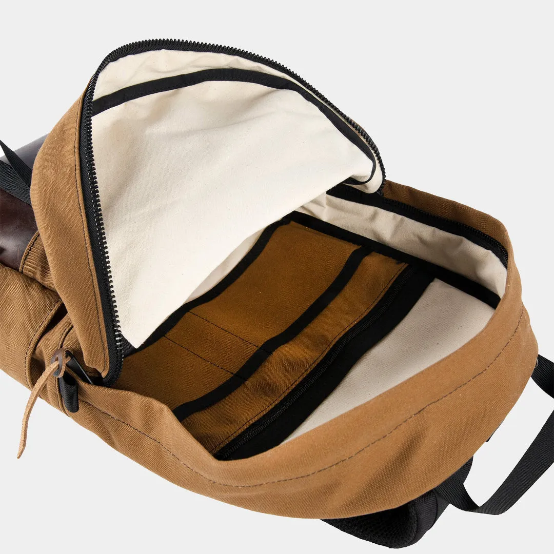 Daypack Heritage Canvas Dark Khaki