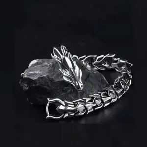 Deep Dragon Metal Bracelet