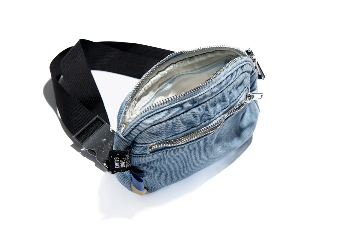 Denim Medium Fanny Pack