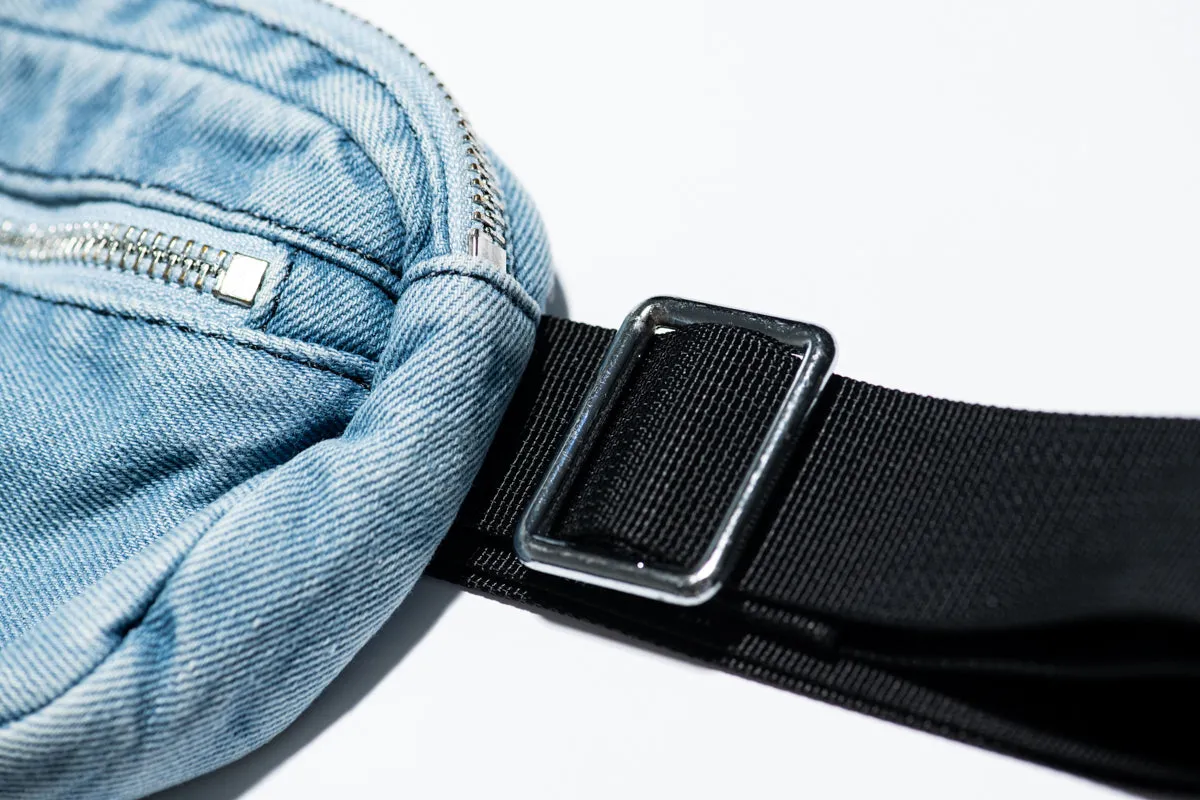 Denim Medium Fanny Pack