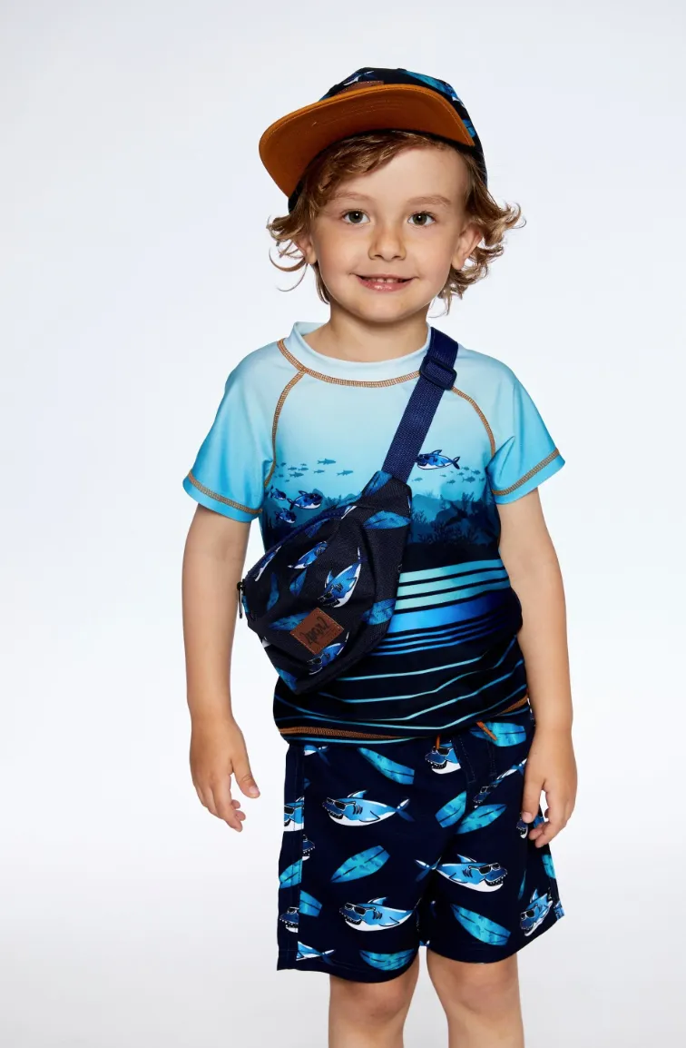Deux Par Deux Shark Fanny Pack