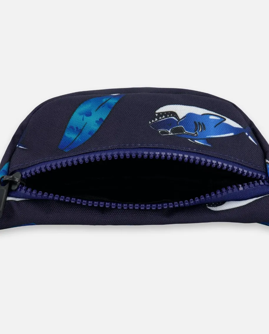 Deux Par Deux Shark Fanny Pack