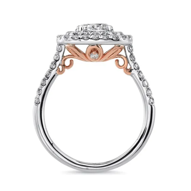 Diamond Double Halo Engagement Ring