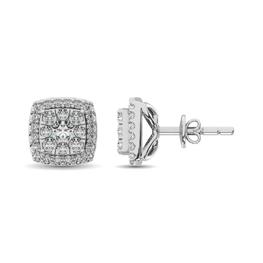 Diamond Stud earrings  1.6 Cttw in 14K Gold