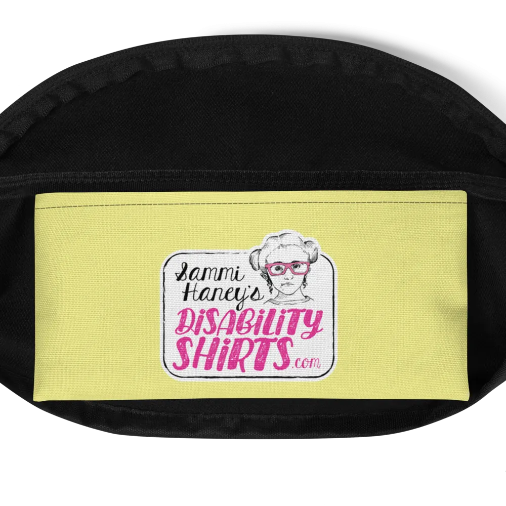 Disability is a Normal Part of the Human Experience (Pattern) Fanny Pack