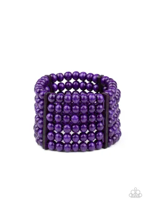 Diving in Maldives-Purple  Bracelet