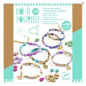 Do It Yourself - Paper Beads and Bracelets Pastels