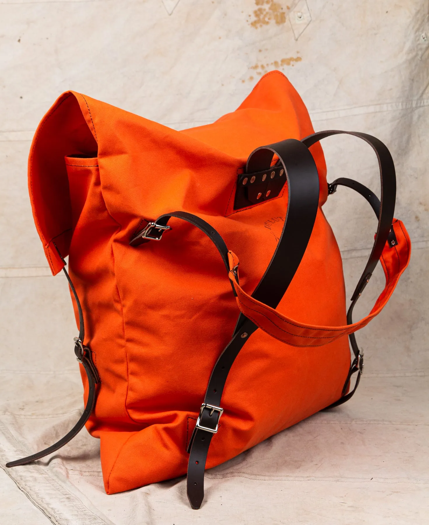 Duluth Pack #3 Original Orange Canvas