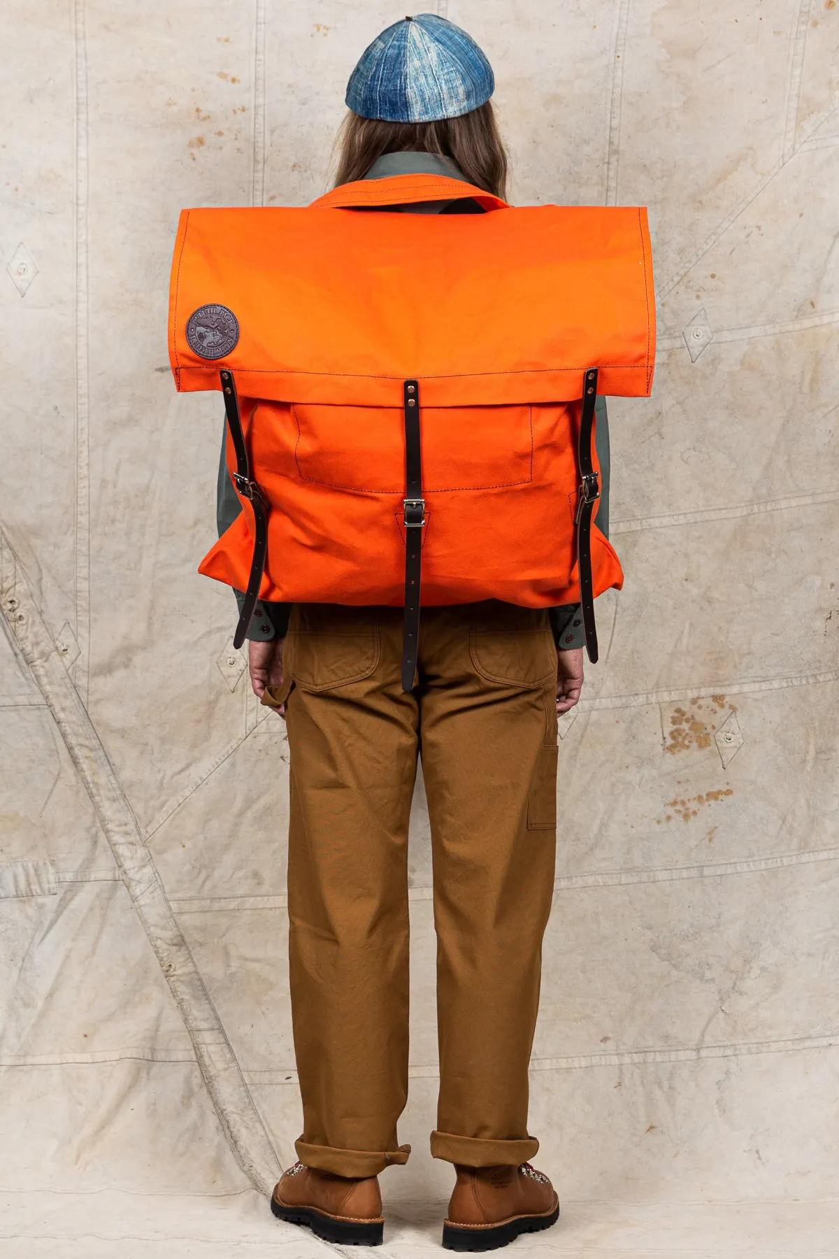 Duluth Pack #3 Original Orange Canvas